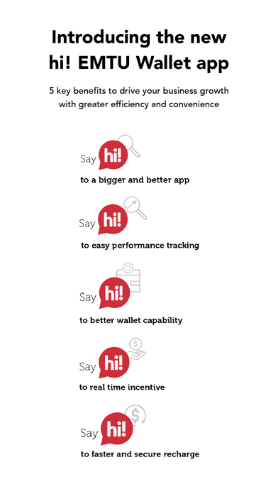 Singtel hi! EMTU Wallet Screenshot
