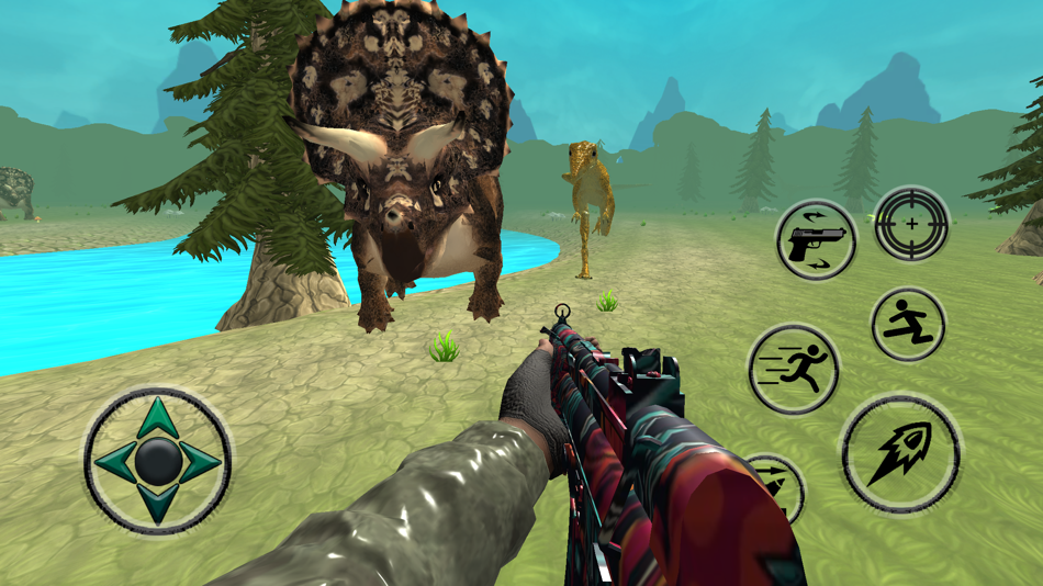 Real Dinosaur Shooting Games - 1.0 - (iOS)