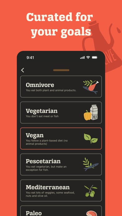 KptnCook Meal Plans & Recipes Screenshot