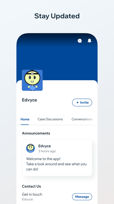 EDVYCE APP Screenshot
