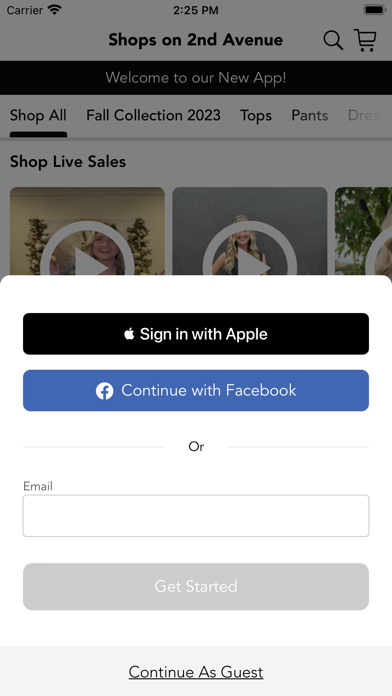 Shops on 2nd Avenue Screenshot