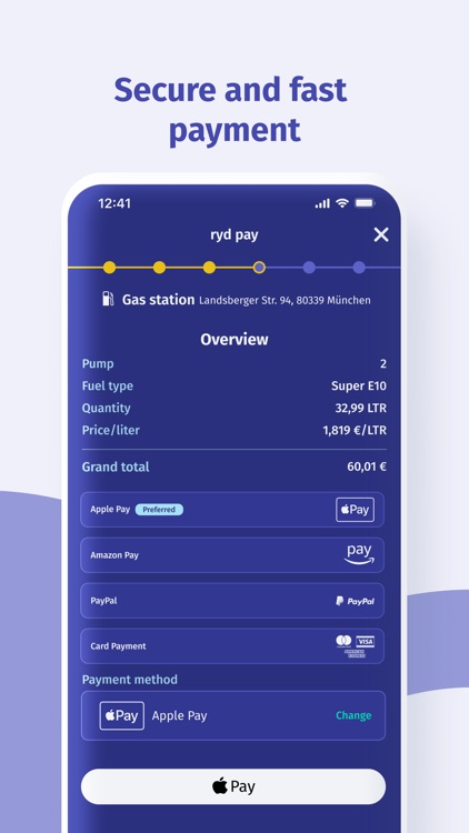 ryd: refuel & pay via app screenshot-4