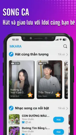 Game screenshot mKara -  Karaoke Online apk
