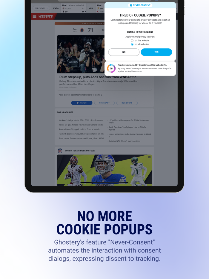 Ghostery – Privacy Ad Blocker