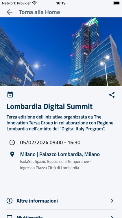 Eventi Regione Lombardia screenshot-3