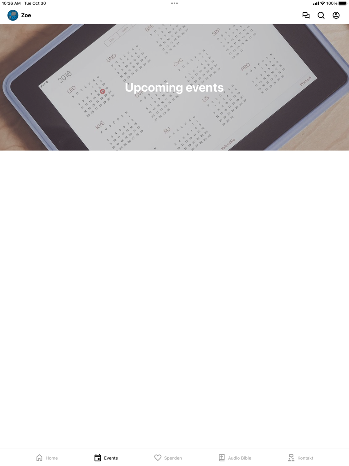 Zoe Gospel Center App