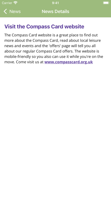 Compass Card - Brighton & Hove Screenshot