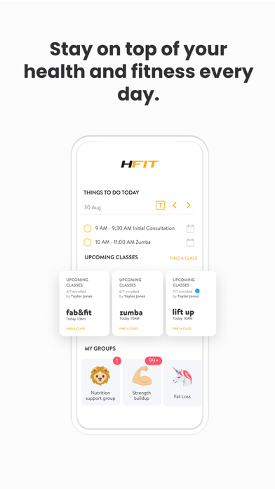 Homestead Fitness Screenshot