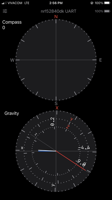 Screenshot 1 of IoT sensors App