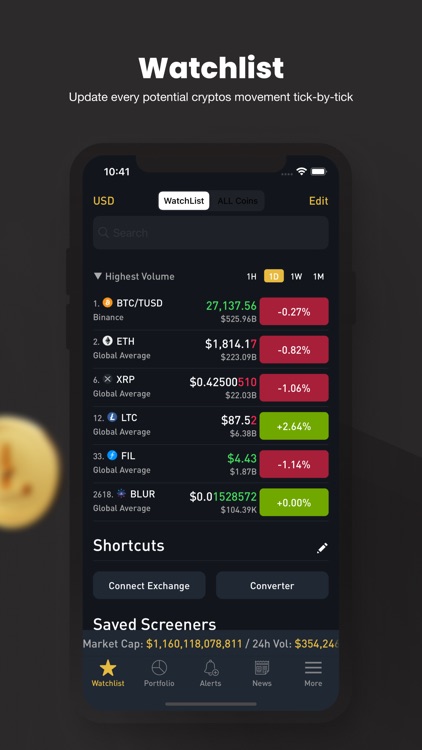 Crypto Tracker by BitScreener screenshot-5