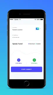 speed tunnel - secure privacy iPhone Captures Décran 1