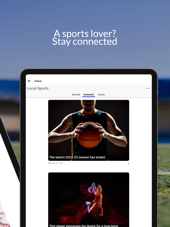 Toronto Sports App Info iPad screenshot
