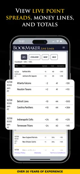 Game screenshot Bookmaker - Live Betting Odds apk