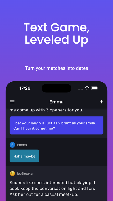 IceBreaker - AI Dating Coach Screenshot