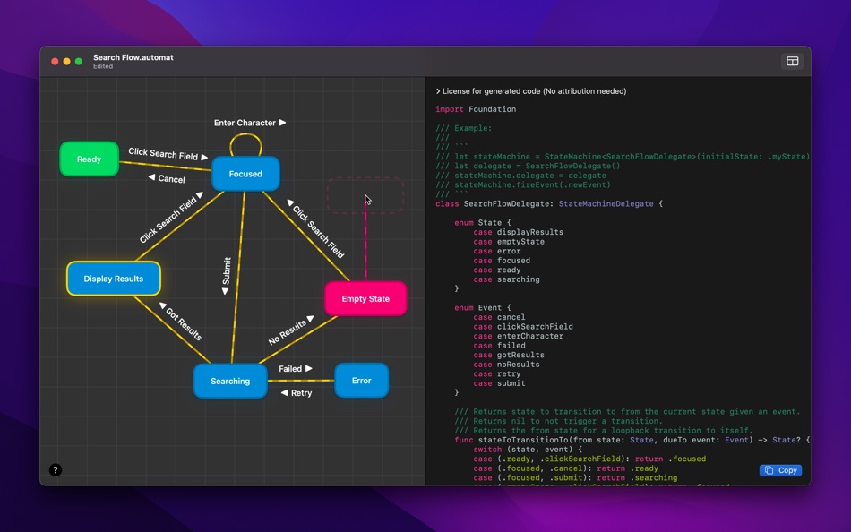 #2. Automata Designer (macOS) By: Apparata AB