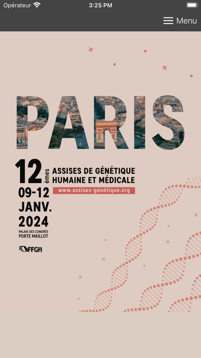 Assises de Génétique Screenshot