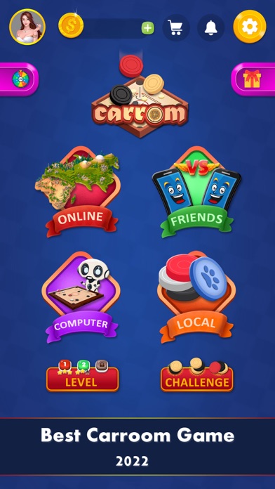 Carrom Master - Disc Pool Game Screenshot