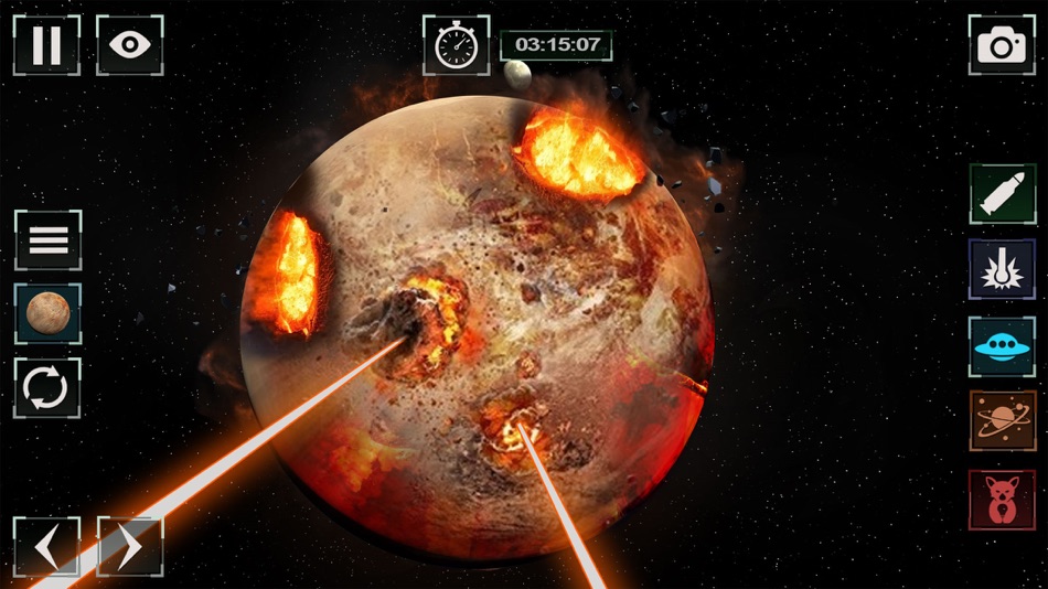 #3. Solar System Destruction (iOS) 由: Ahmad Jalil Qarshi
