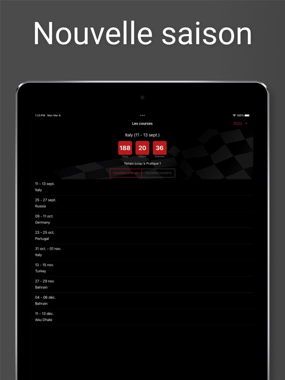 Screenshot #5 pour Formule Calendrier 2024