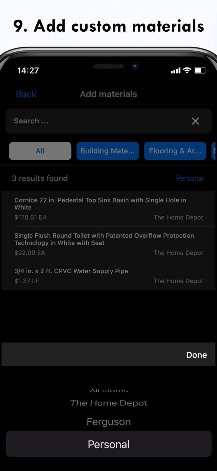 Contractor Estimator