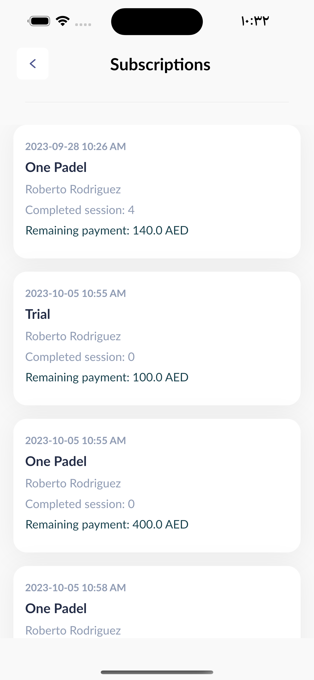 One Padel Method