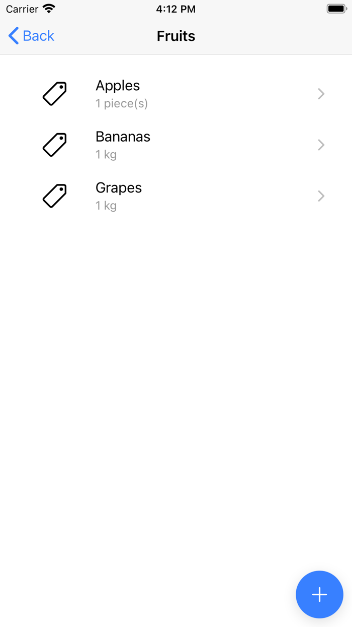 ToShop - Shopping List
