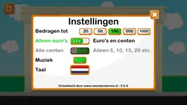 Game screenshot Rekenen met geld (Klein) apk