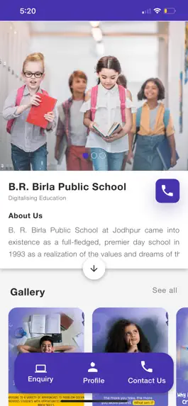 Game screenshot B.R. Birla Public School mod apk