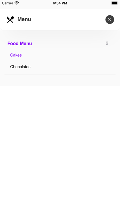 Auchenlarie Ordering Screenshot