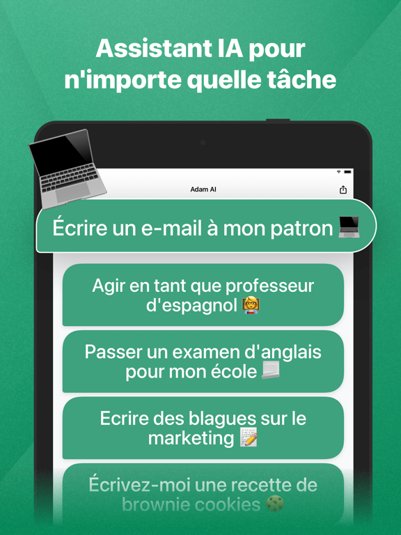 Screenshot #5 pour Adam : Chatbot IA