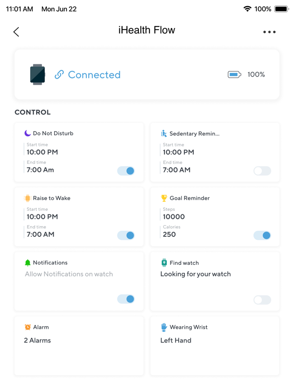 iHealth MyVitals iPad screenshot 6 - Health & Fitness app