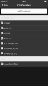 Zebra Printer Setup Utility screenshot