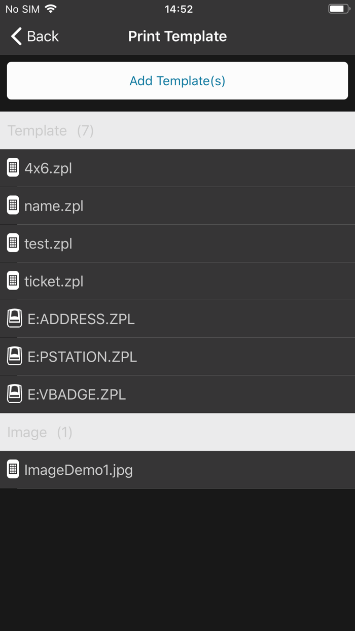 Zebra Printer Setup Utility