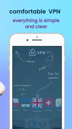 f3 vpn - simple VPN screenshot 3