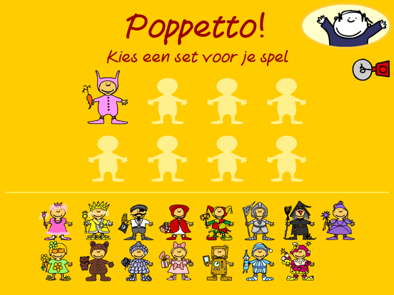 Poppetto Verkleed iPad app afbeelding 5