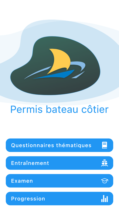 Permis Bateau Côtier Screenshot