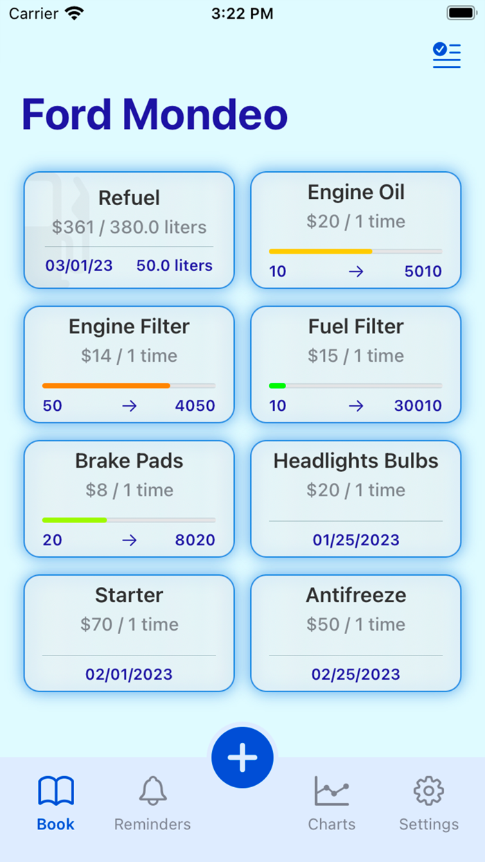 Casebo - Car Service Book