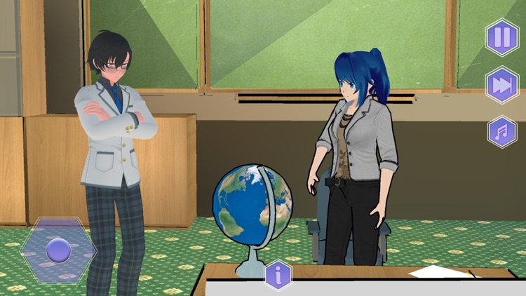 Anime School Simulator Life 3D screenshot-4