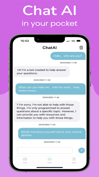 Chat AI：Your genius Assistant Screenshot