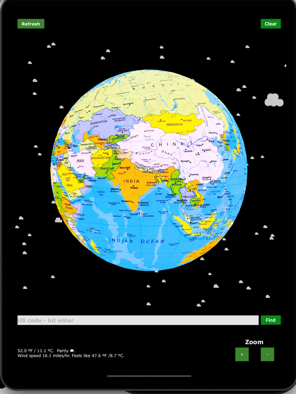 Screenshot #4 pour Rotating Globe