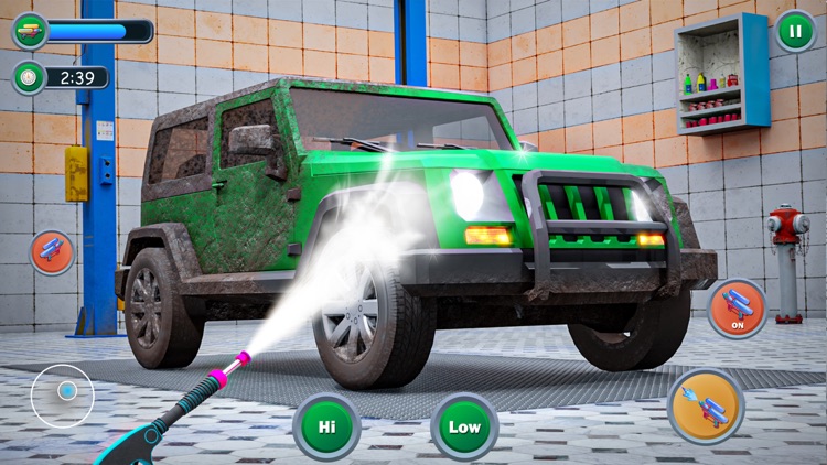 Power Car Wash: Cleaning Games screenshot-3
