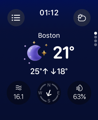 HeyWeather: Accurate Forecast