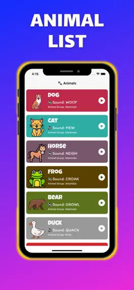 Game screenshot Animal Sound Safari mod apk