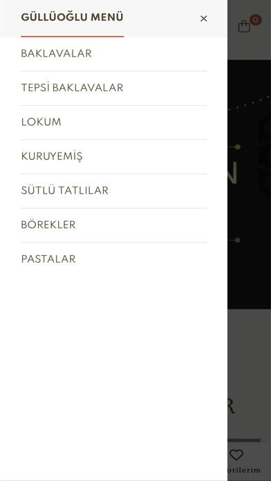 Baklavacı Güllüoğlu Screenshot
