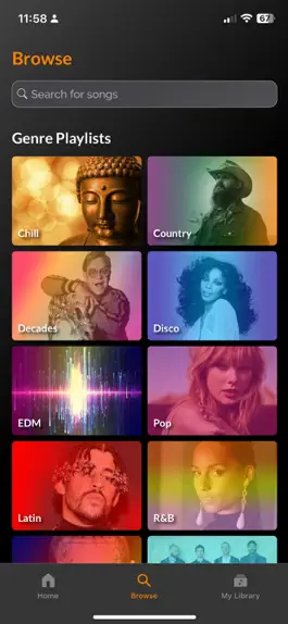 Game screenshot Vibes Music App hack