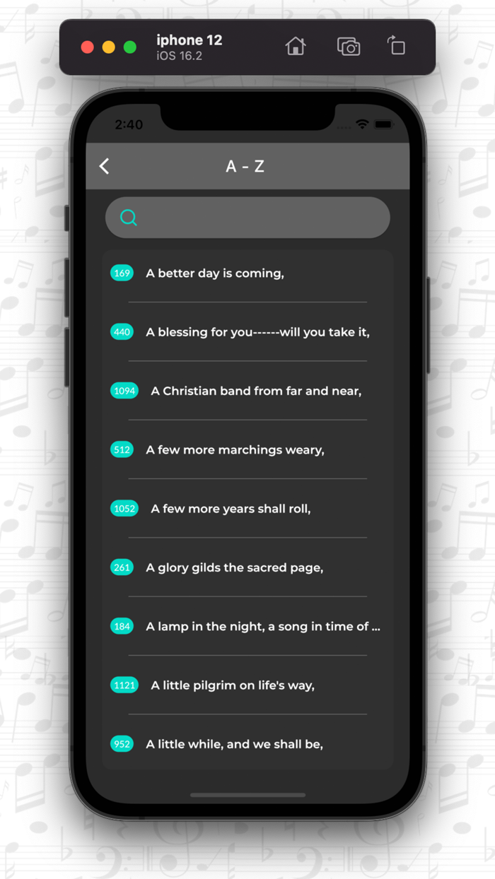 Sacred Songs and Solos Offline