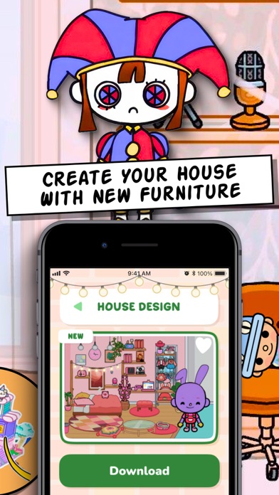 Toca World：Digital Circus Mods Screenshot