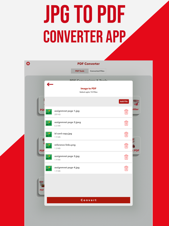 Screenshot #6 pour PDF Converter: JPG to PDF