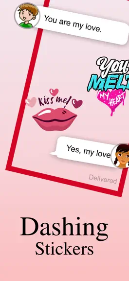 Game screenshot Animated Love Stickers! hack