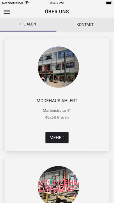 Modehaus Ahlert, Greven Screenshot